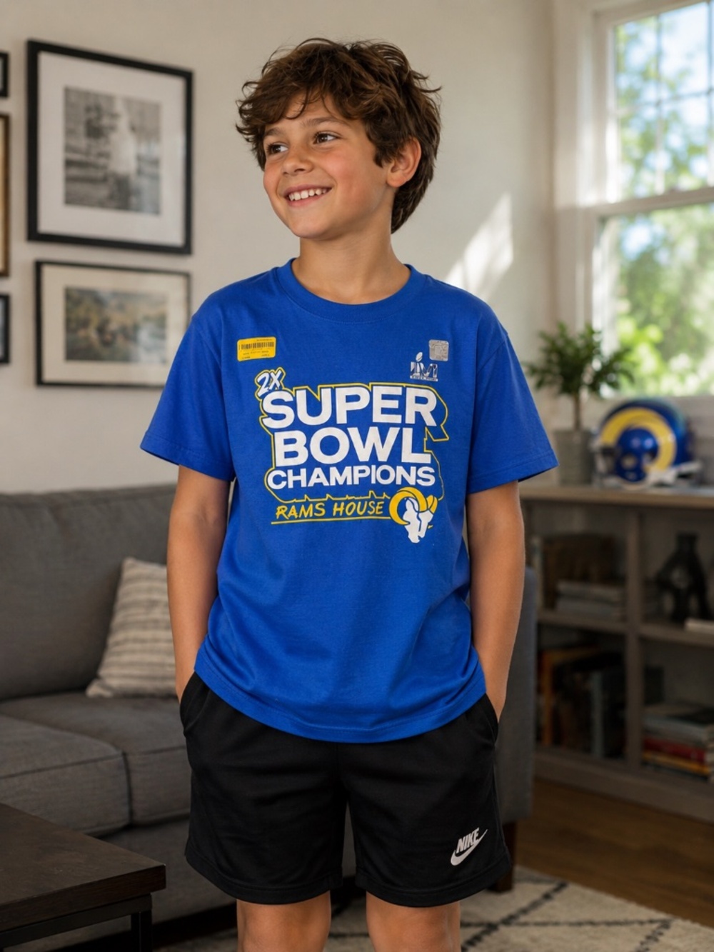 NFL Kids Super Bowl Rams Shirt